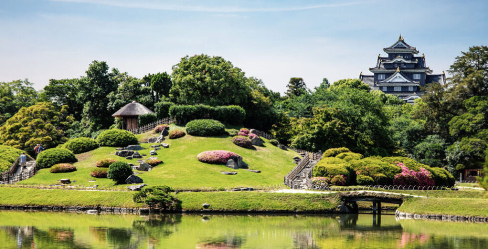 Korakuen,Park,,Okayama,,Japan.